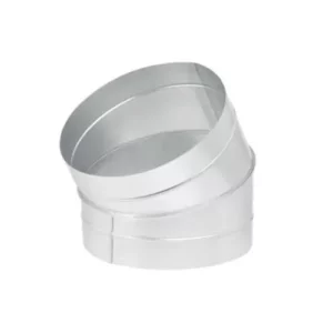 Coude à 30 degrés - acier galvanisé