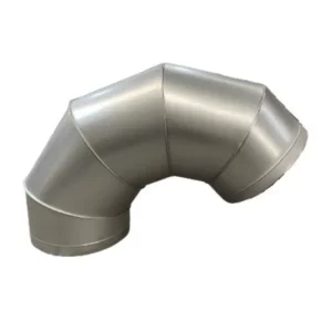 Coude grillagé à 135 degrés - acier galvanisé