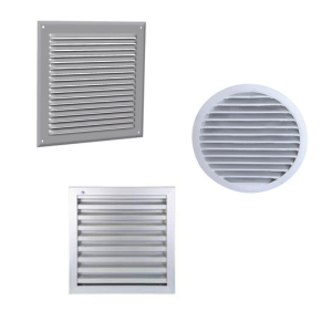 Grilles de ventilation aluminium