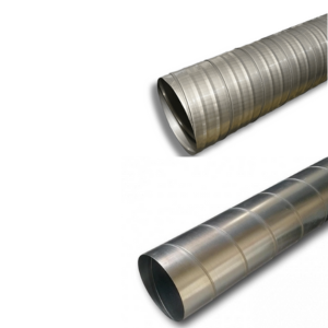 Gaines spiralées Inox