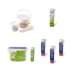 Mastics acryliques et silicones