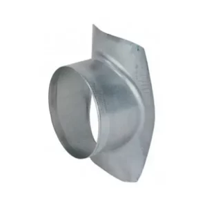 Piquage tube à 90 degrés en acier galvanisé