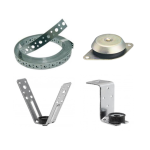 Supportage des gaines rectangulaires